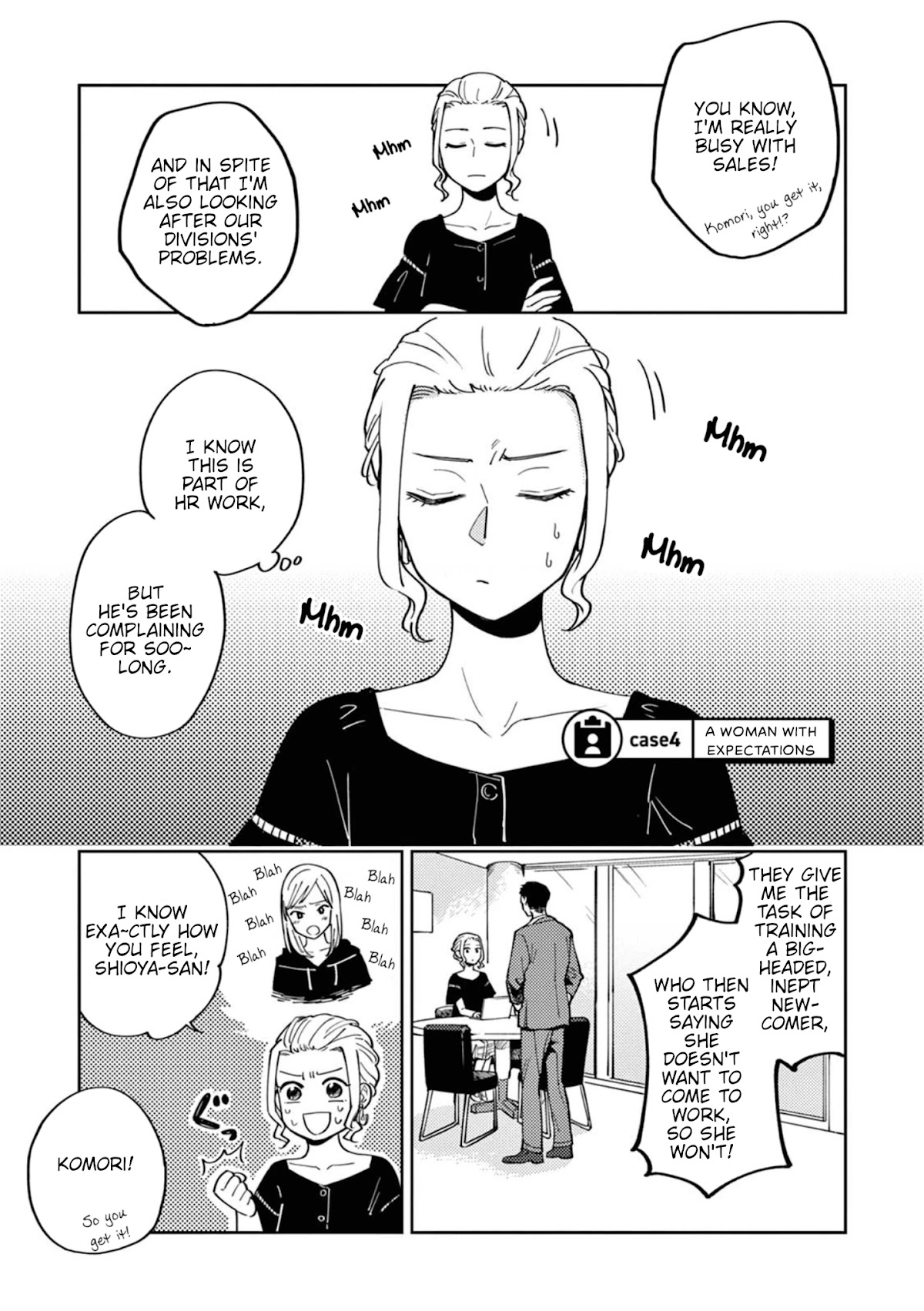 Hitogoto Desukara! Chapter 4 page 1 - Chapter 4: A woman with expectations