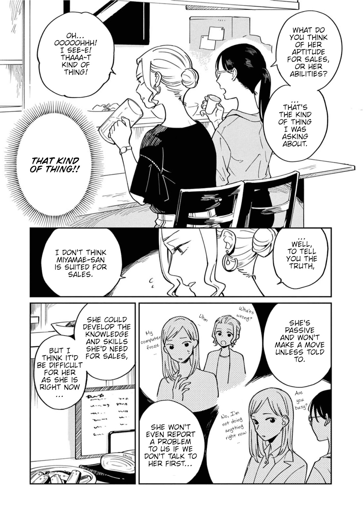 Hitogoto Desukara! Chapter 4 page 9 - Chapter 4: A woman with expectations