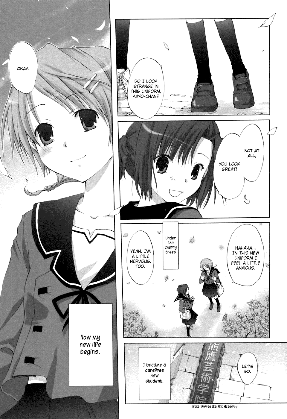 Hitohira Chapter 1 page 2 - Chapter 1 v2