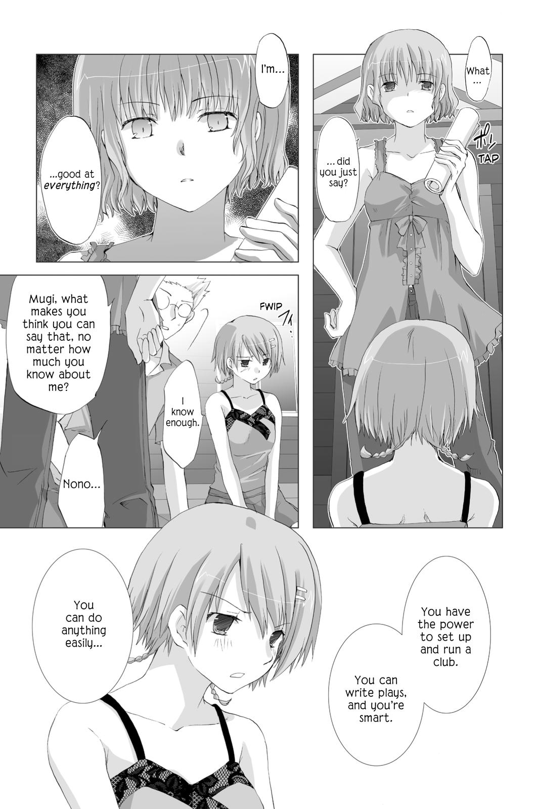 Hitohira Chapter 9 page 21 - Chapter 9: Theater (Boot) Camp