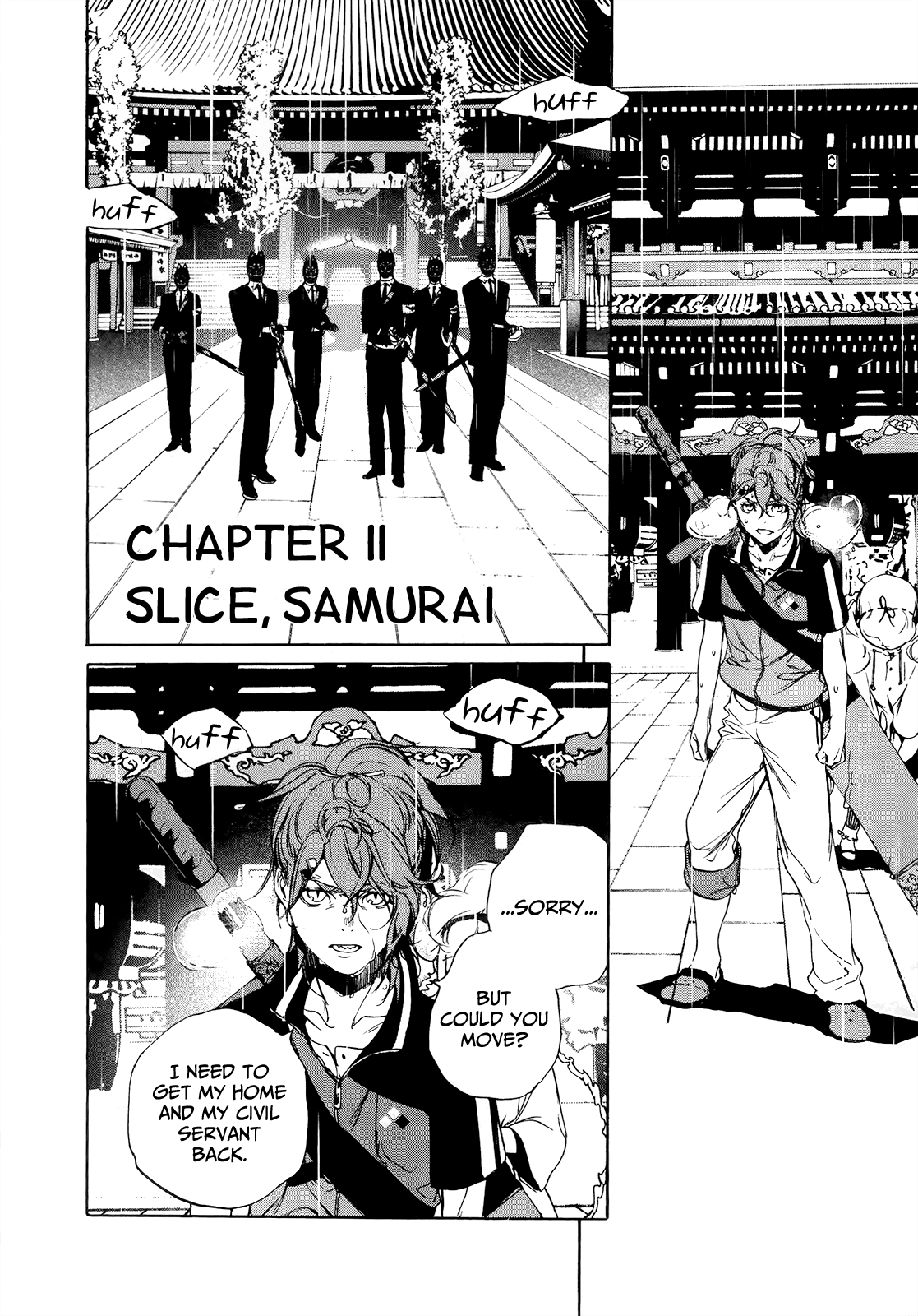 Hitokiri Share House Chapter 11 page 3 - Chapter 11: Slice, Samurai