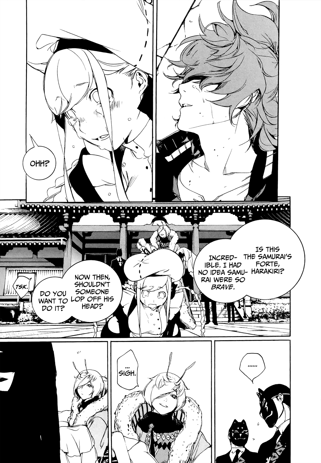 Hitokiri Share House Chapter 13 page 10 - Chapter 13: Keep your Heart in one Piece [END]