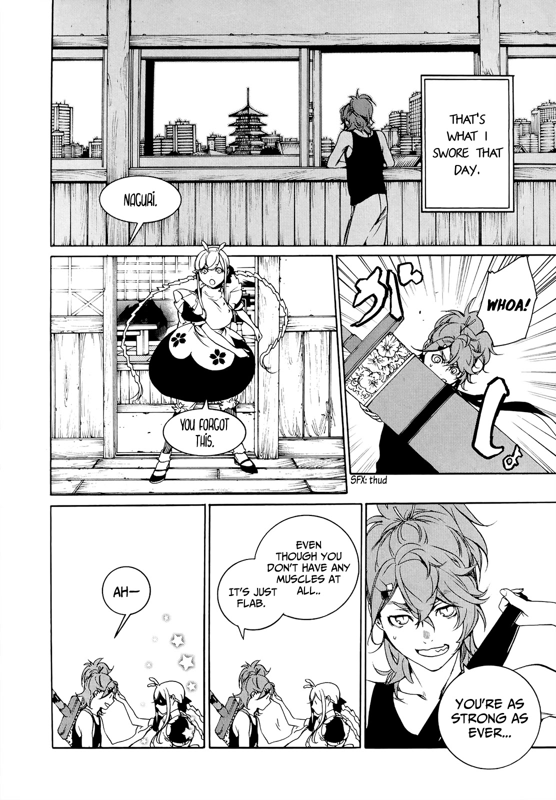 Hitokiri Share House Chapter 13 page 40 - Chapter 13: Keep your Heart in one Piece [END]