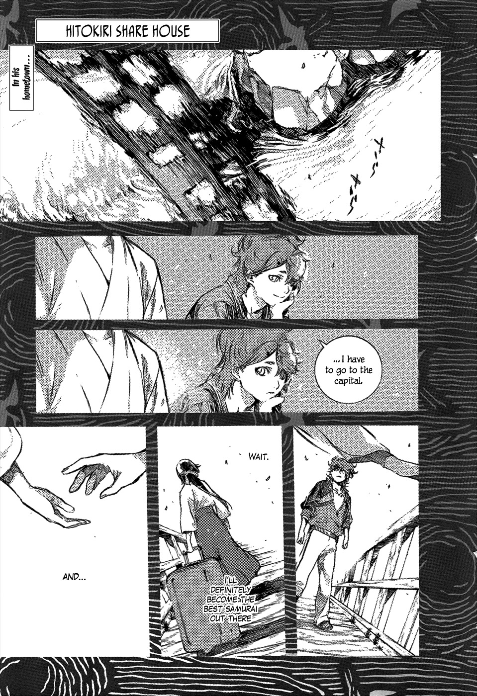 Hitokiri Share House Chapter 3 page 2 - Chapter 3: A Dash of Courage