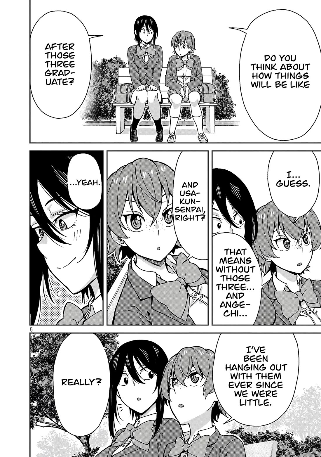 Hitomi-chan Is Shy With Strangers Chapter 123 page 5 - Chapter 123