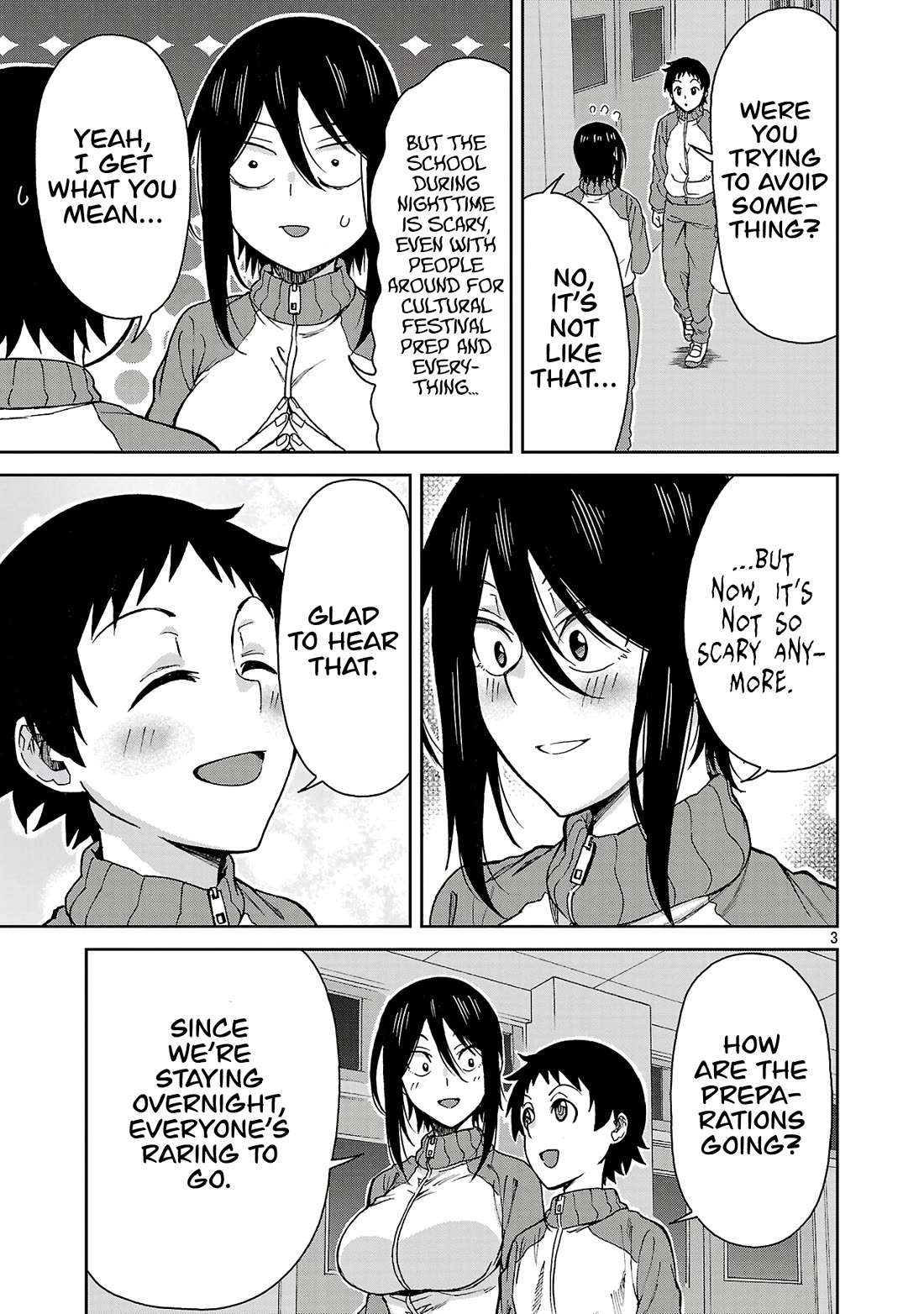 Hitomi-chan Is Shy With Strangers Chapter 124 page 3 - Chapter 124