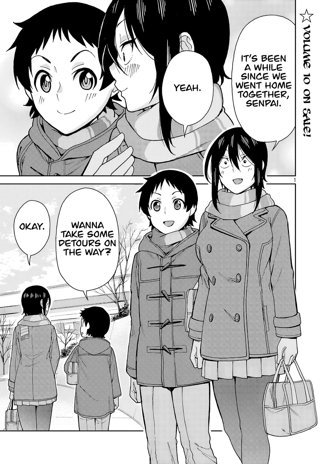 Hitomi-chan Is Shy With Strangers Chapter 130 page 1 - Chapter 130