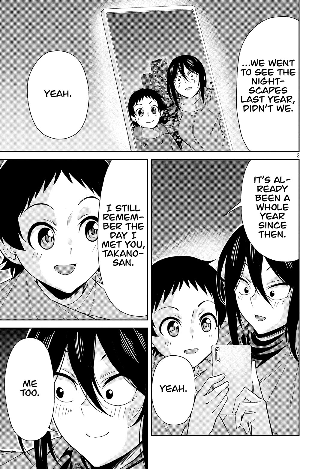 Hitomi-chan Is Shy With Strangers Chapter 133 page 3 - Chapter 133