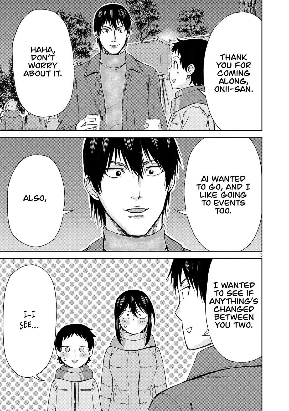Hitomi-chan Is Shy With Strangers Chapter 134 page 3 - Chapter 134