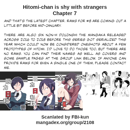 Hitomi-chan Is Shy With Strangers Chapter 7 page 14 - Chapter 7