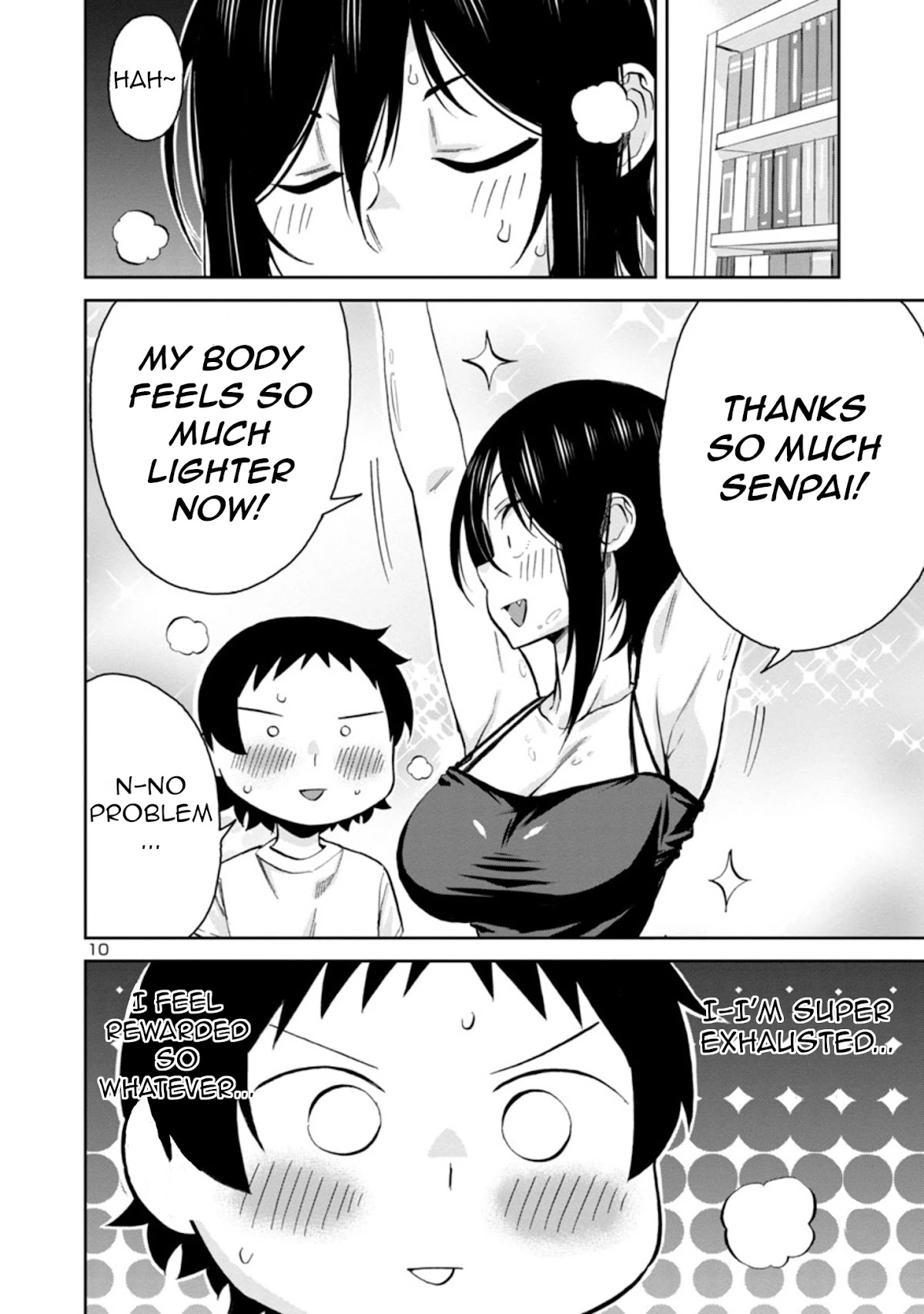 Hitomi-chan Is Shy With Strangers Chapter 77 page 10 - Chapter 77