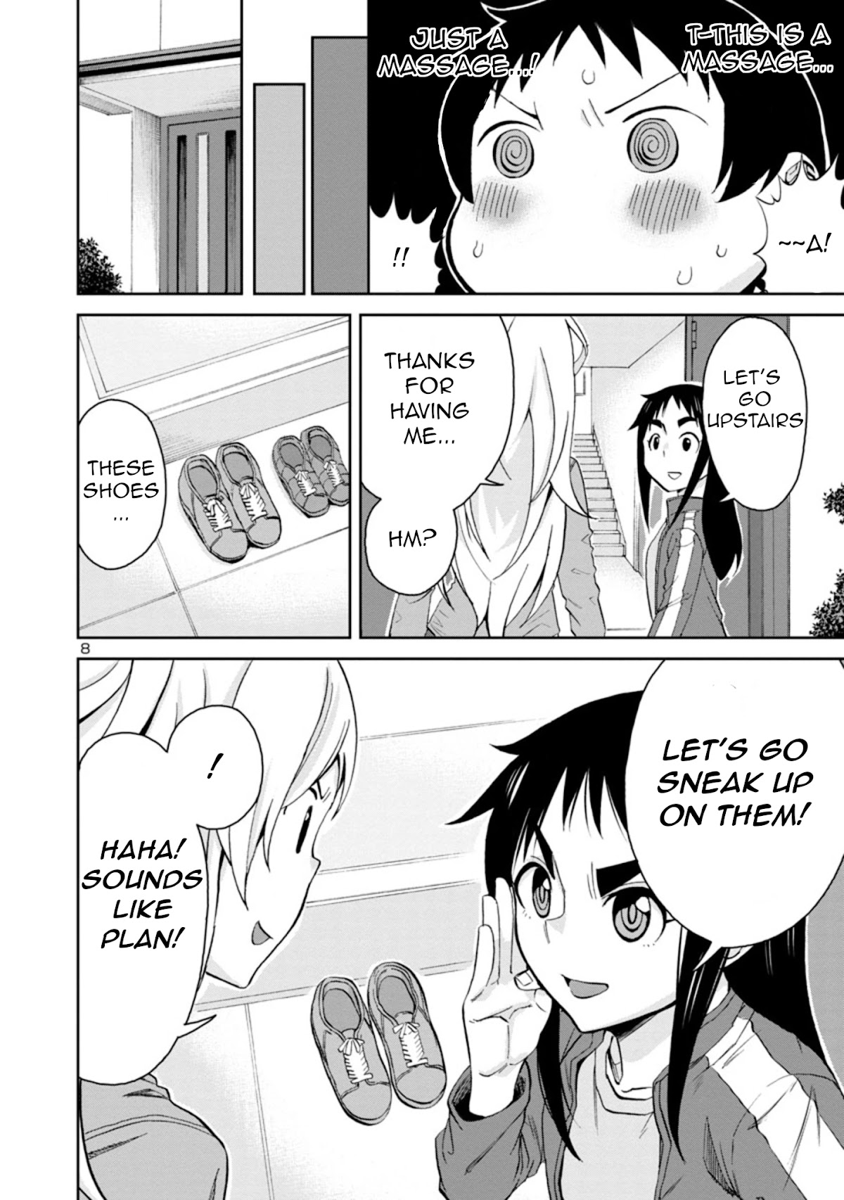 Hitomi-chan Is Shy With Strangers Chapter 77 page 8 - Chapter 77