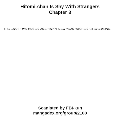 Hitomi-chan Is Shy With Strangers Chapter 8 page 16 - Chapter 8
