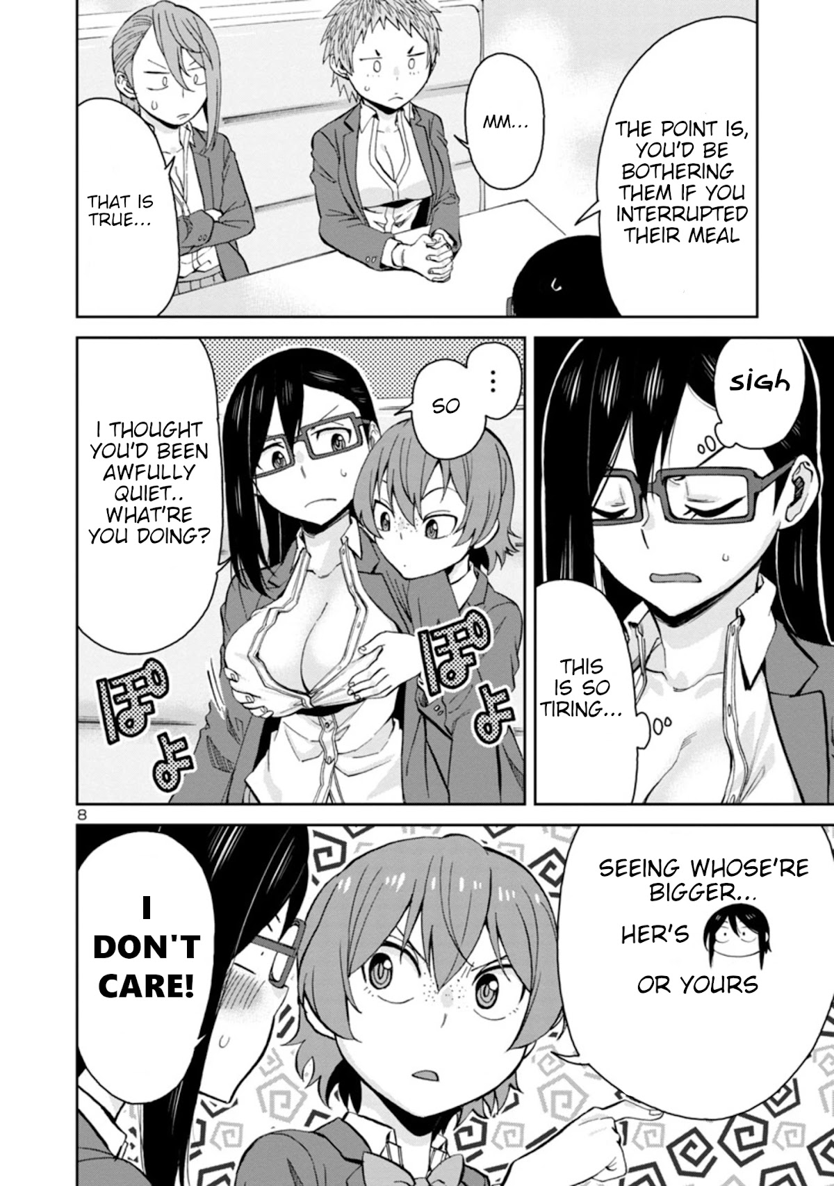 Hitomi-chan Is Shy With Strangers Chapter 83 page 8 - Chapter 83