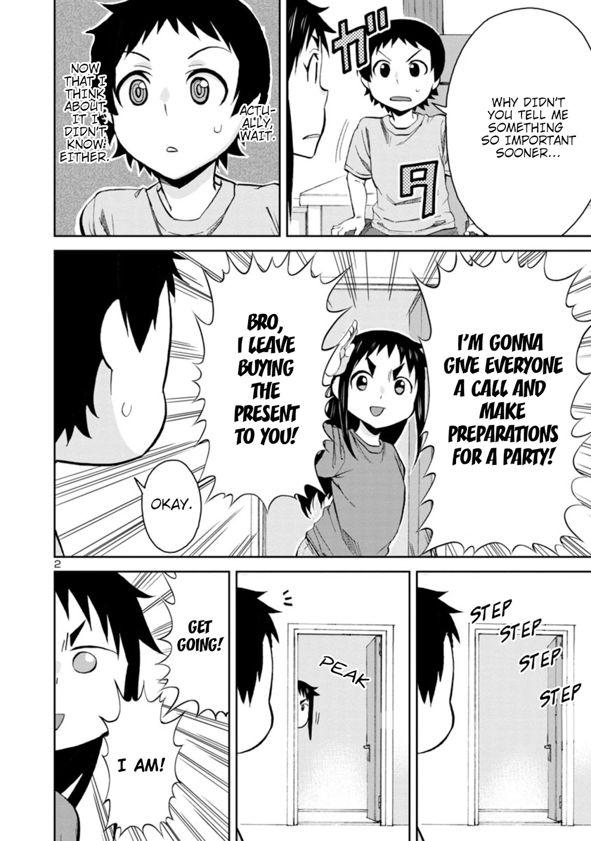 Hitomi-chan Is Shy With Strangers Chapter 84 page 2 - Chapter 84