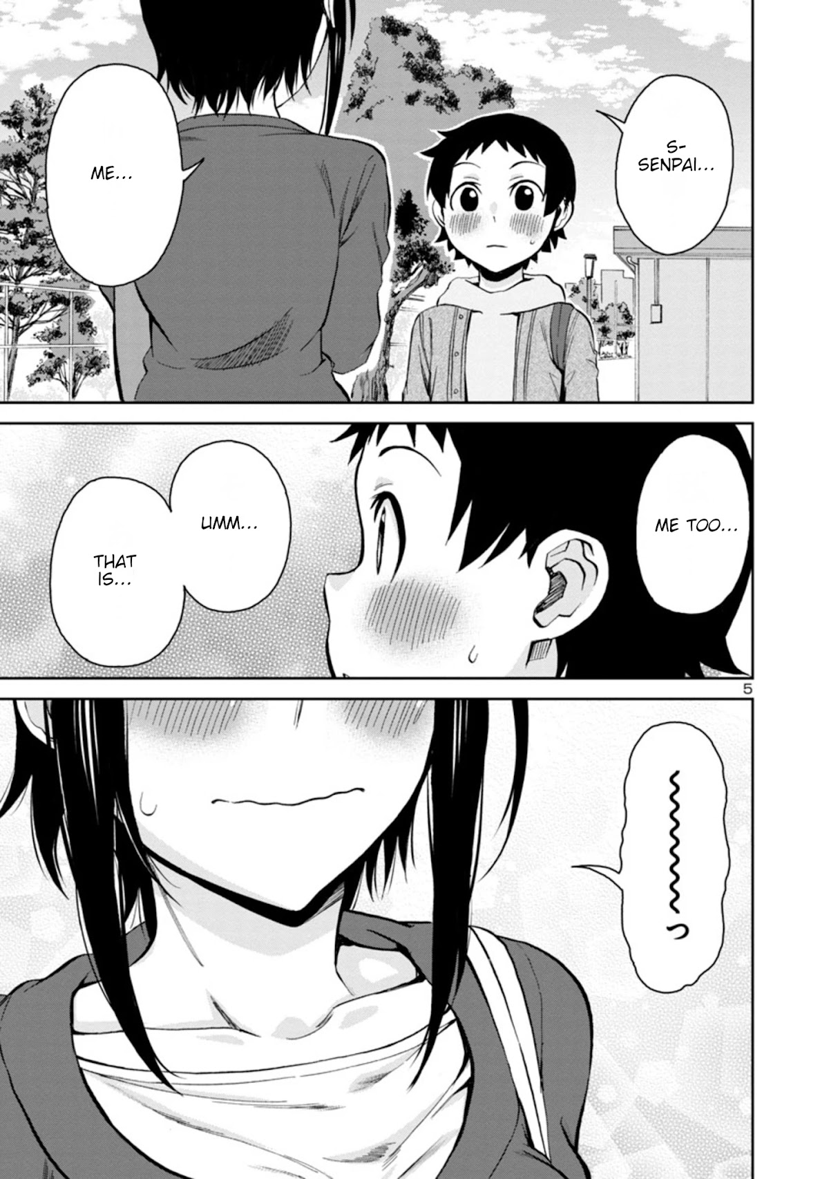 Hitomi-chan Is Shy With Strangers Chapter 85 page 5 - Chapter 85