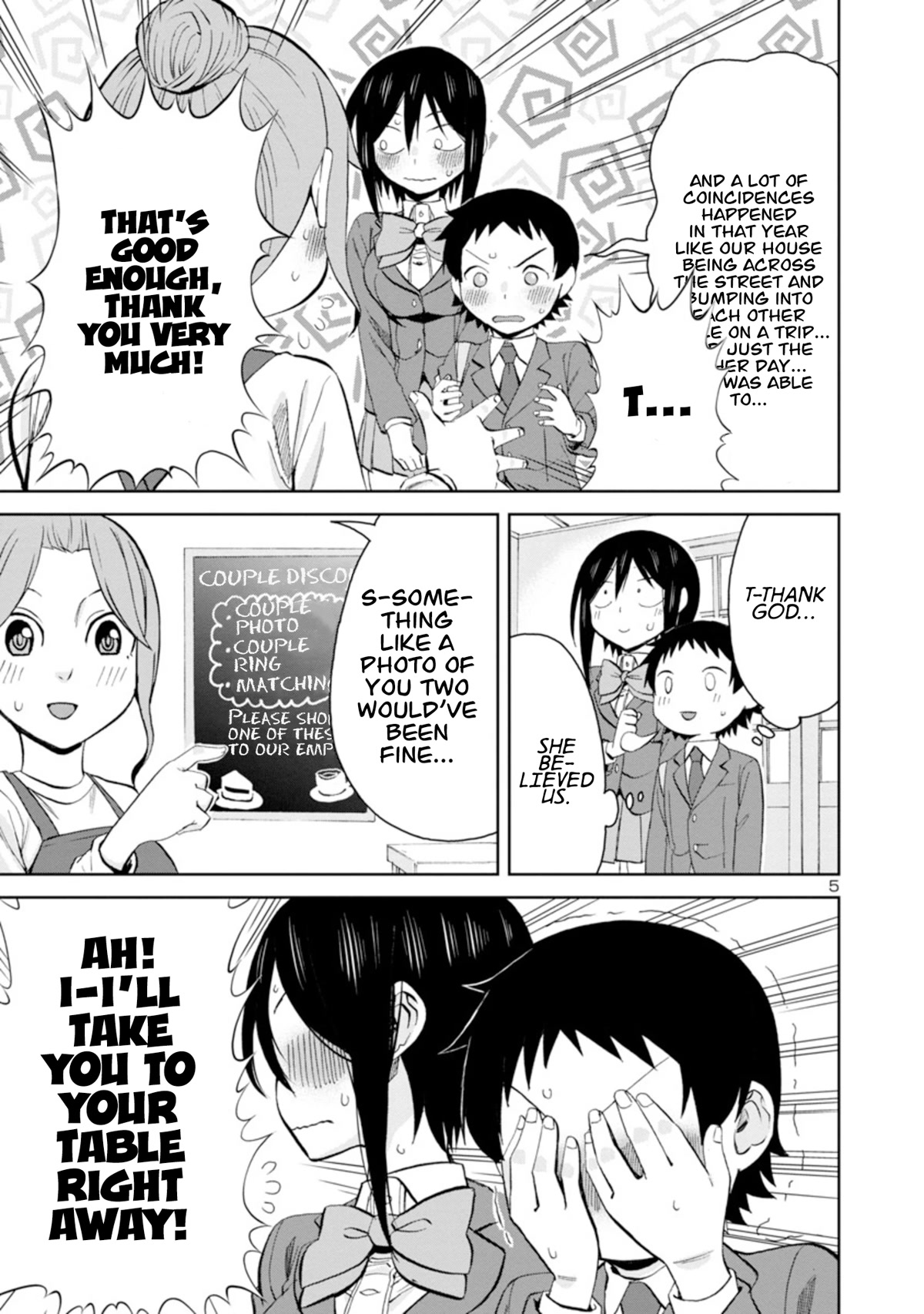 Hitomi-chan Is Shy With Strangers Chapter 87 page 5 - Chapter 87