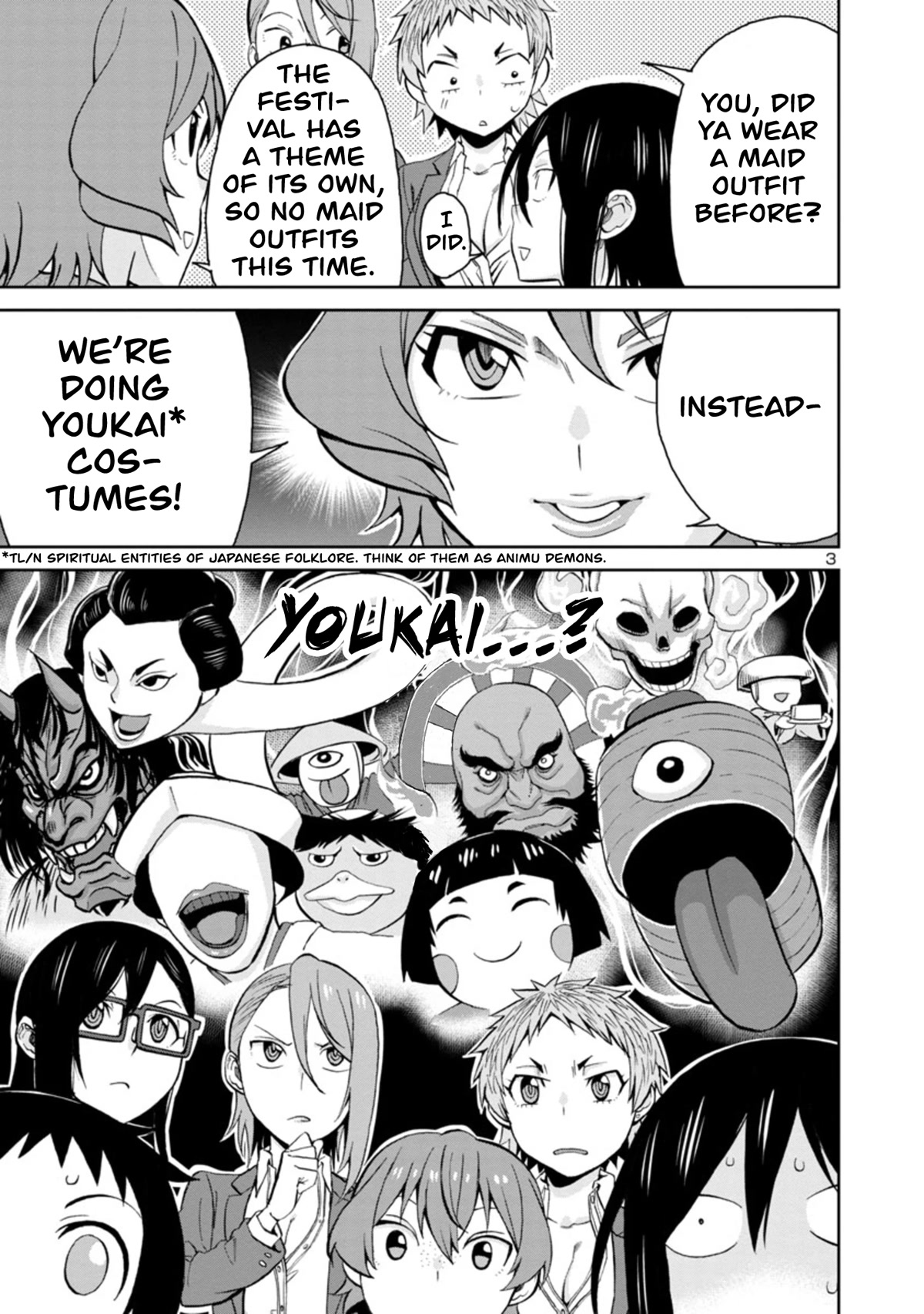 Hitomi-chan Is Shy With Strangers Chapter 90 page 3 - Chapter 90