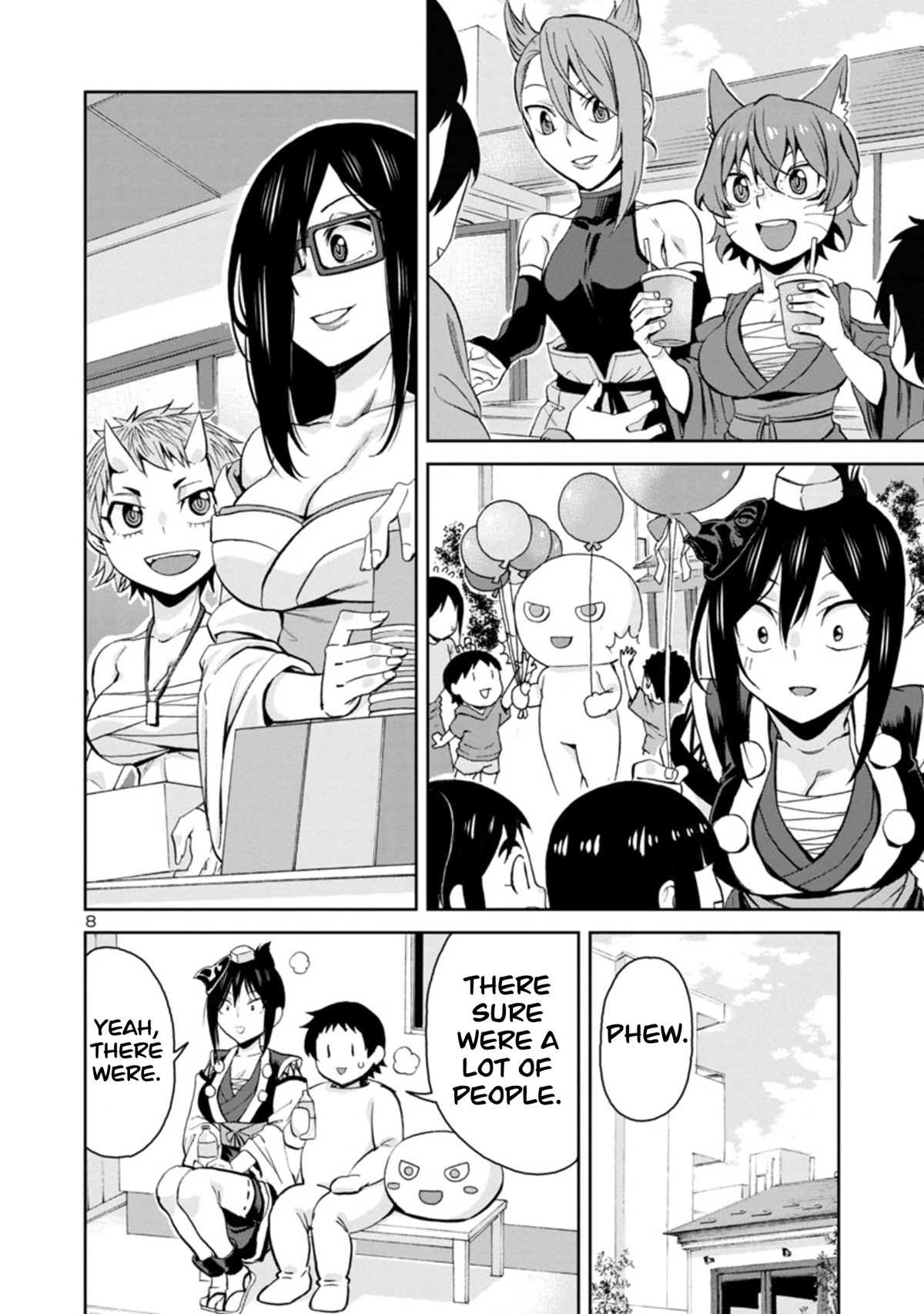Hitomi-chan Is Shy With Strangers Chapter 90 page 8 - Chapter 90
