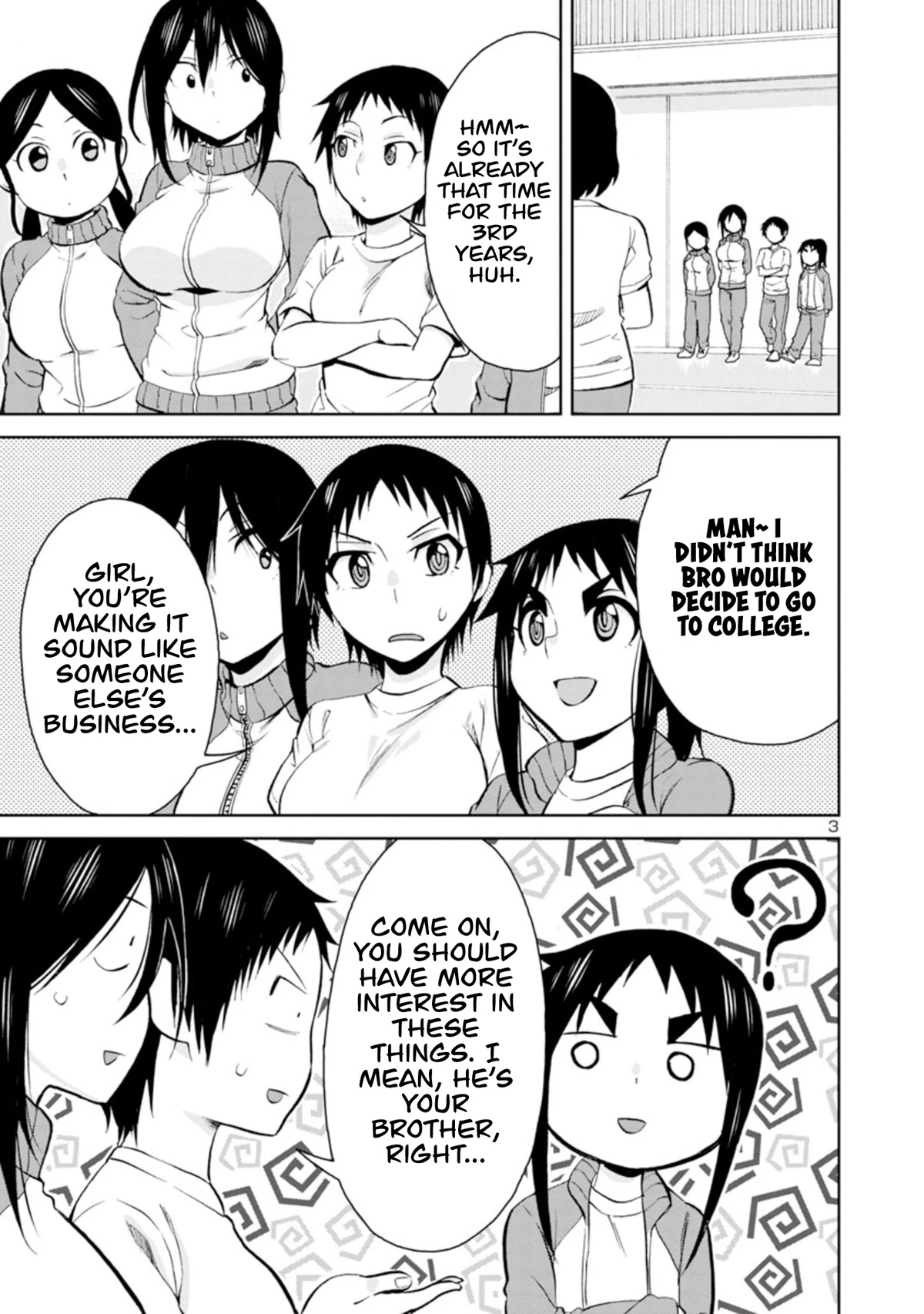 Hitomi-chan Is Shy With Strangers Chapter 92 page 3 - Chapter 92