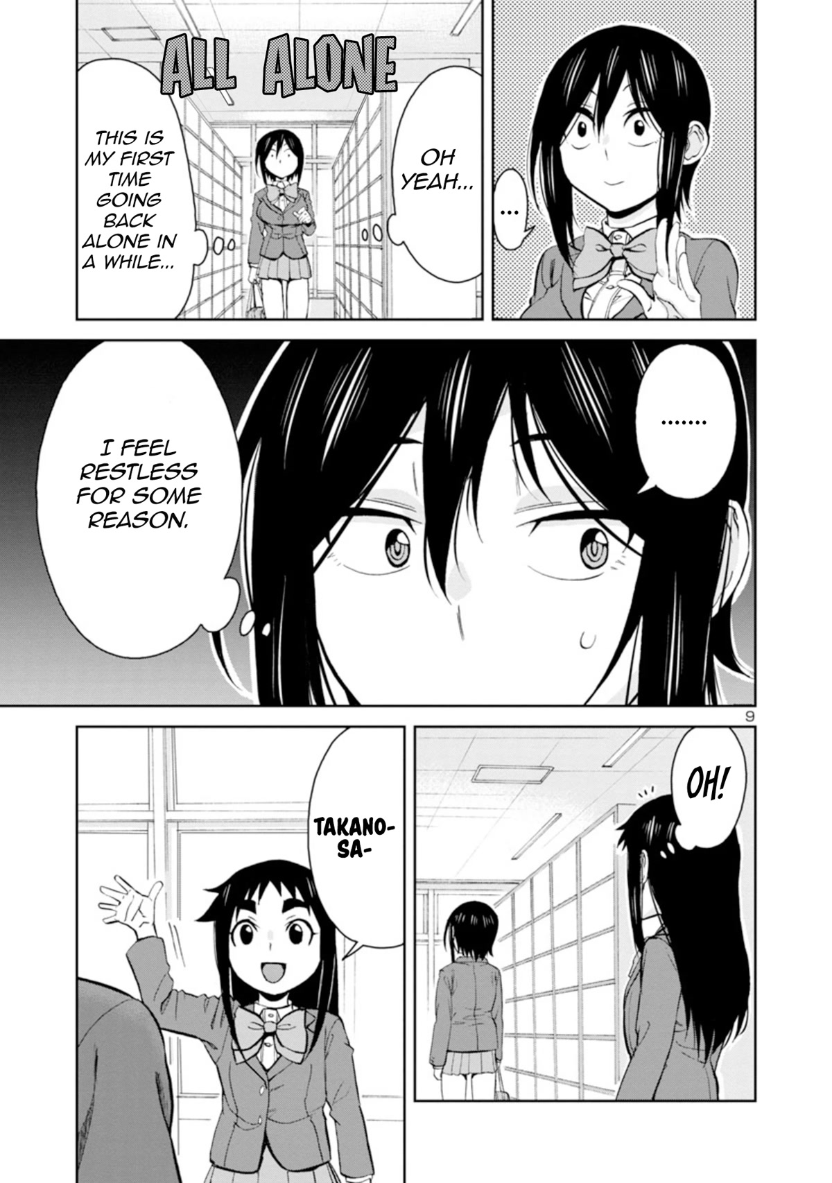 Hitomi-chan Is Shy With Strangers Chapter 92 page 9 - Chapter 92