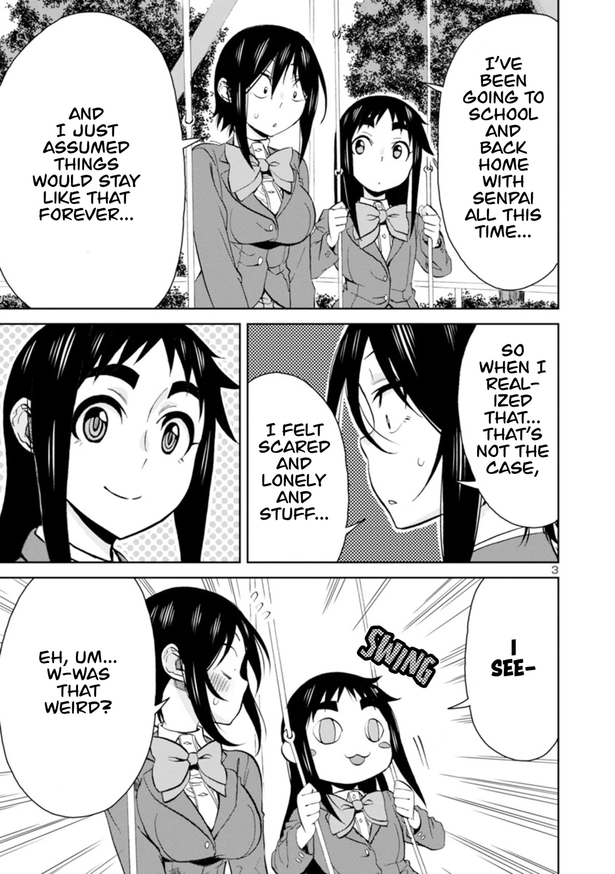 Hitomi-chan Is Shy With Strangers Chapter 93 page 4 - Chapter 93