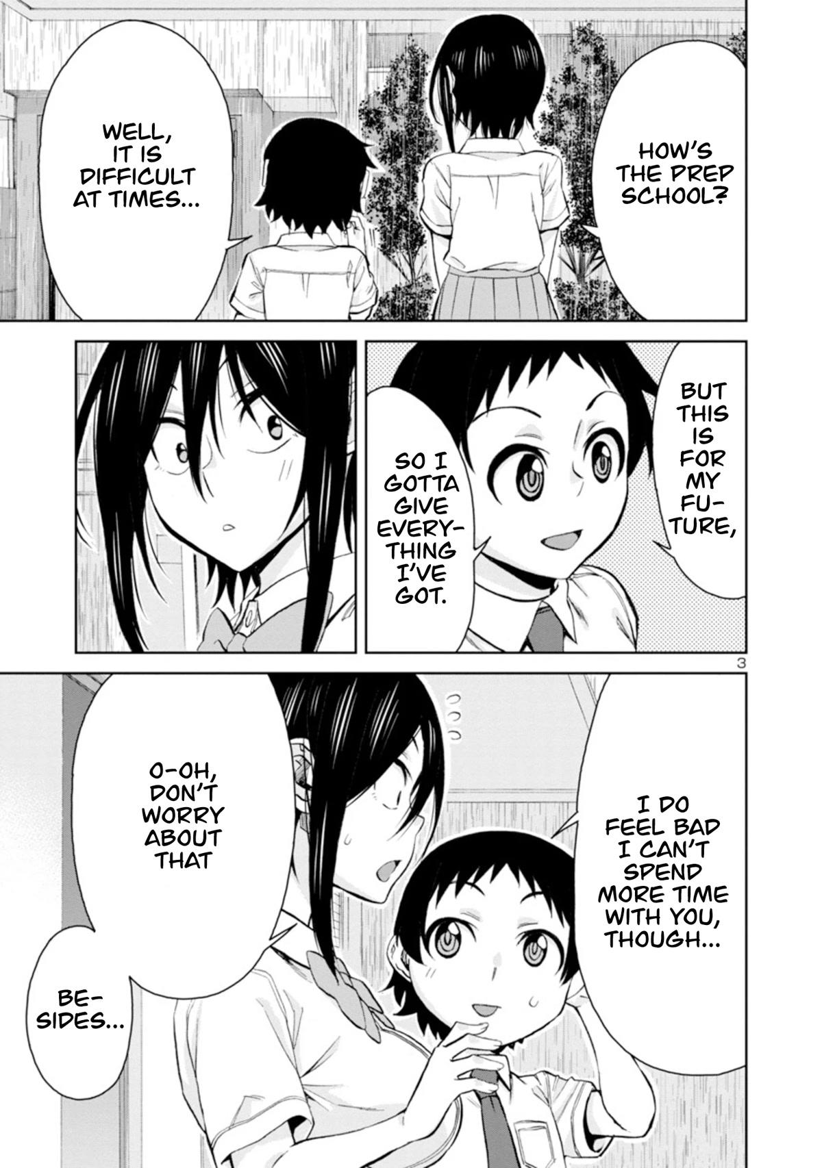 Hitomi-chan Is Shy With Strangers Chapter 95 page 4 - Chapter 95