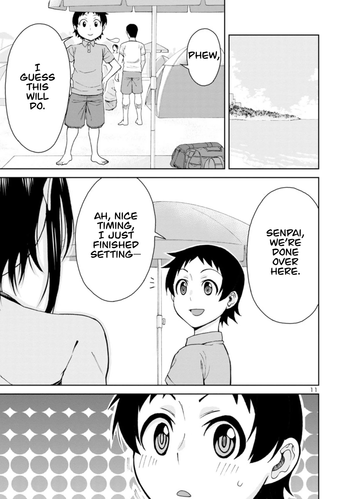 Hitomi-chan Is Shy With Strangers Chapter 97 page 11 - Chapter 97