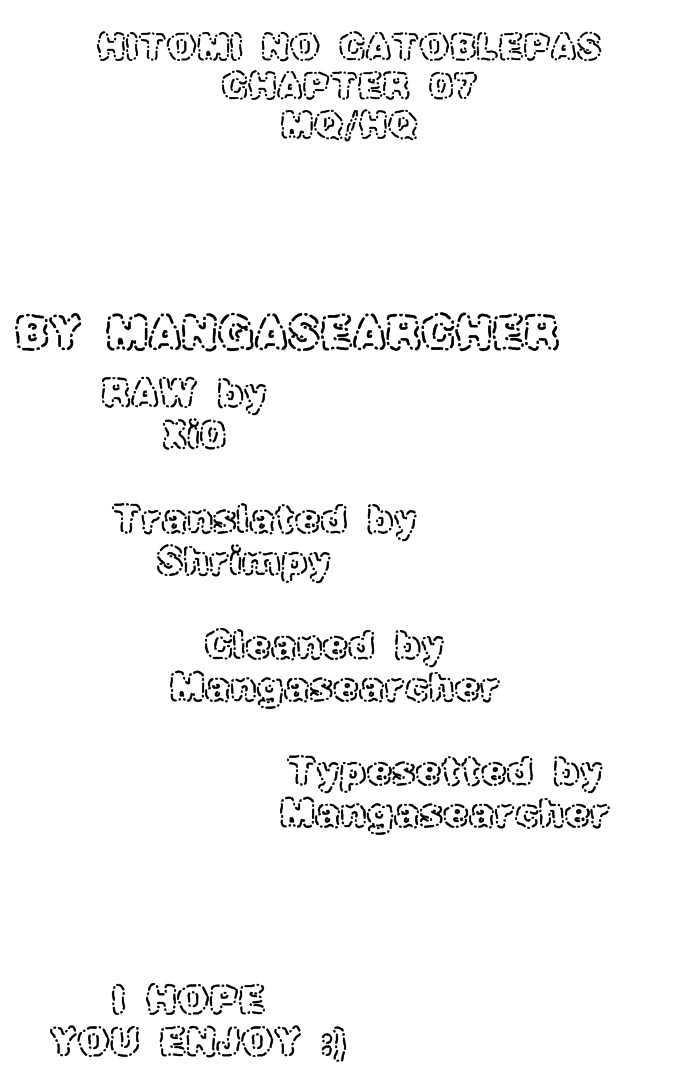 Hitomi no Catoblepas Chapter 7 page 1 - Chapter 7 : To The Kuramochi Home