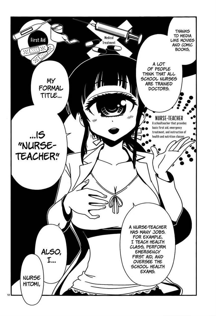 Hitomi-sensei no Hokenshitsu Chapter 22 page 9 - Chapter 22