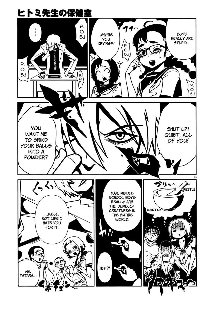 Hitomi-sensei no Hokenshitsu Chapter 7 page 23 - Chapter 7