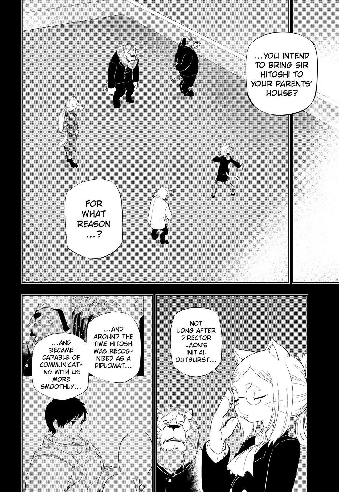 Hitoner Chapter 13 page 4 - Chapter 13: Hito Homecoming