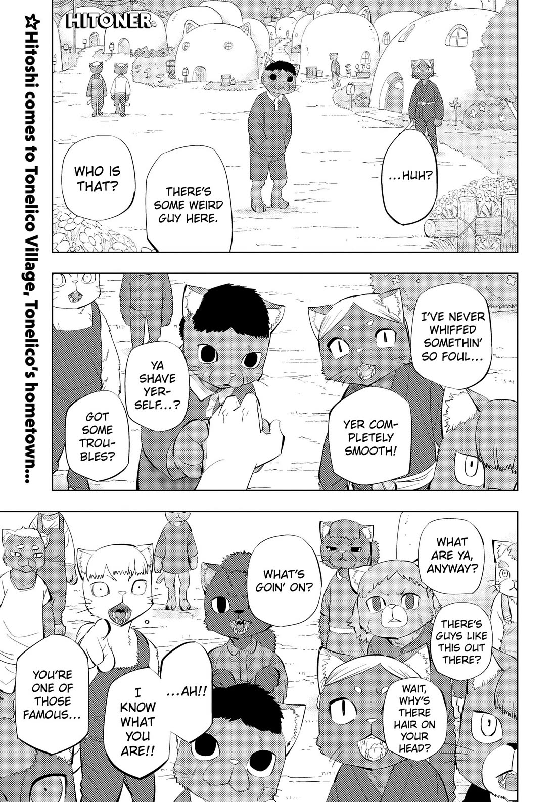 Hitoner Chapter 14 page 1 - Chapter 14: Hito Homecoming Part 2