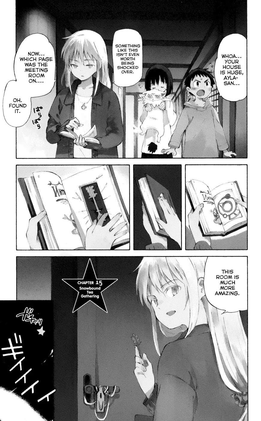 Hitoribocchi no Chikyuu Shinryaku Chapter 15 page 4 - Chapter 15 : Snowbound Tea Gathering