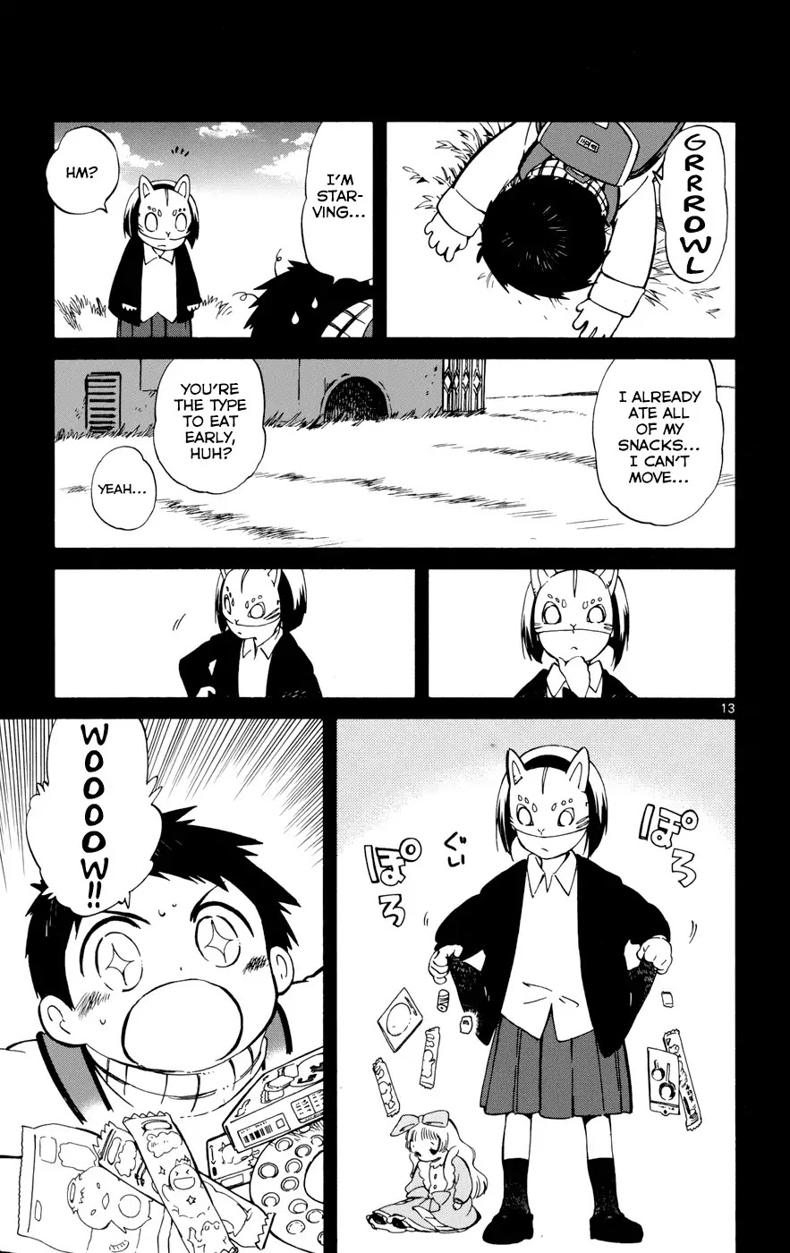 Hitoribocchi no Chikyuu Shinryaku Chapter 17 page 13 - Chapter 17: Memories of the Stars and a Conversation with a Fox