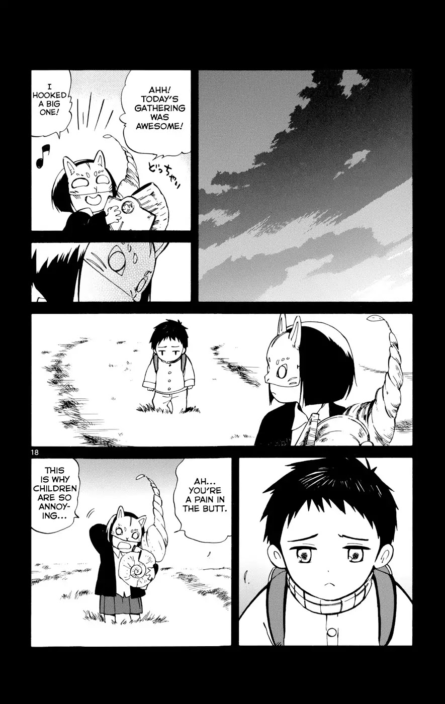 Hitoribocchi no Chikyuu Shinryaku Chapter 17 page 18 - Chapter 17: Memories of the Stars and a Conversation with a Fox