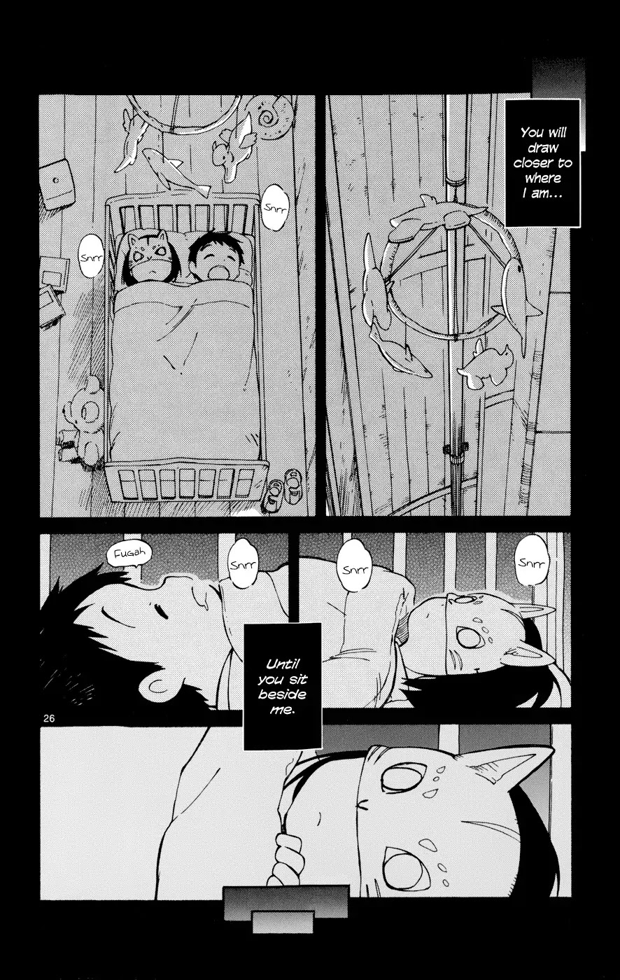 Hitoribocchi no Chikyuu Shinryaku Chapter 17 page 26 - Chapter 17: Memories of the Stars and a Conversation with a Fox