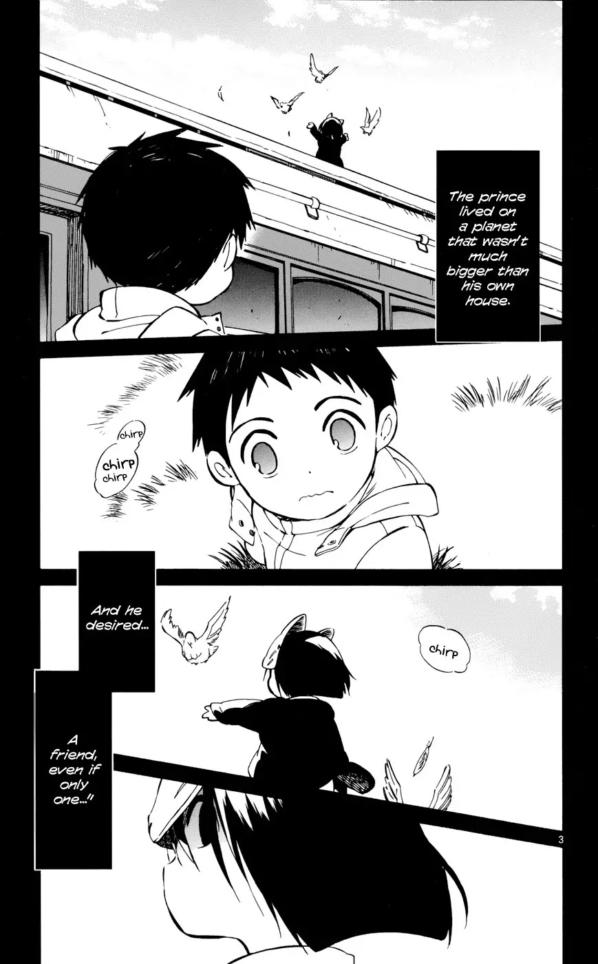 Hitoribocchi no Chikyuu Shinryaku Chapter 17 page 3 - Chapter 17: Memories of the Stars and a Conversation with a Fox