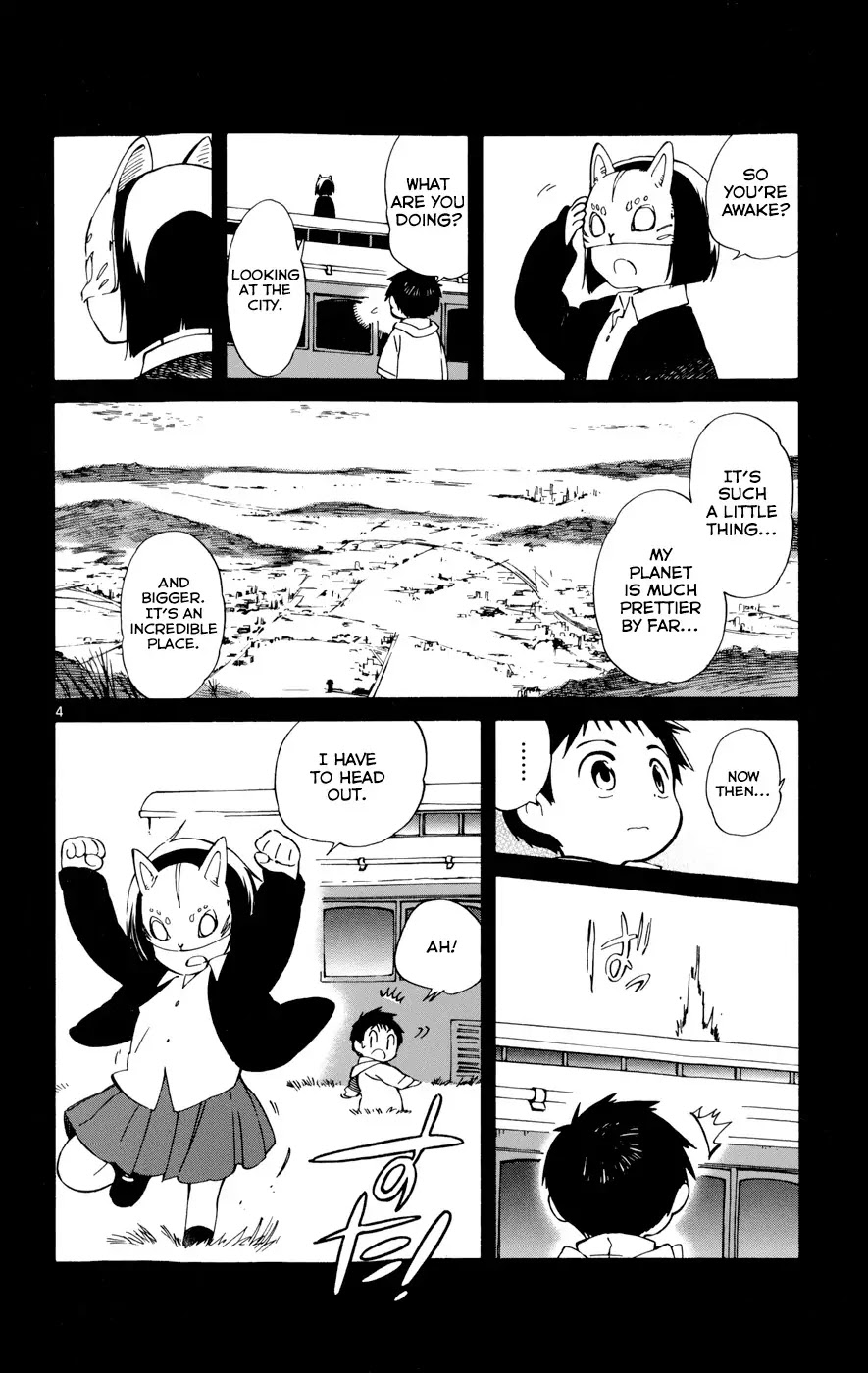 Hitoribocchi no Chikyuu Shinryaku Chapter 17 page 4 - Chapter 17: Memories of the Stars and a Conversation with a Fox