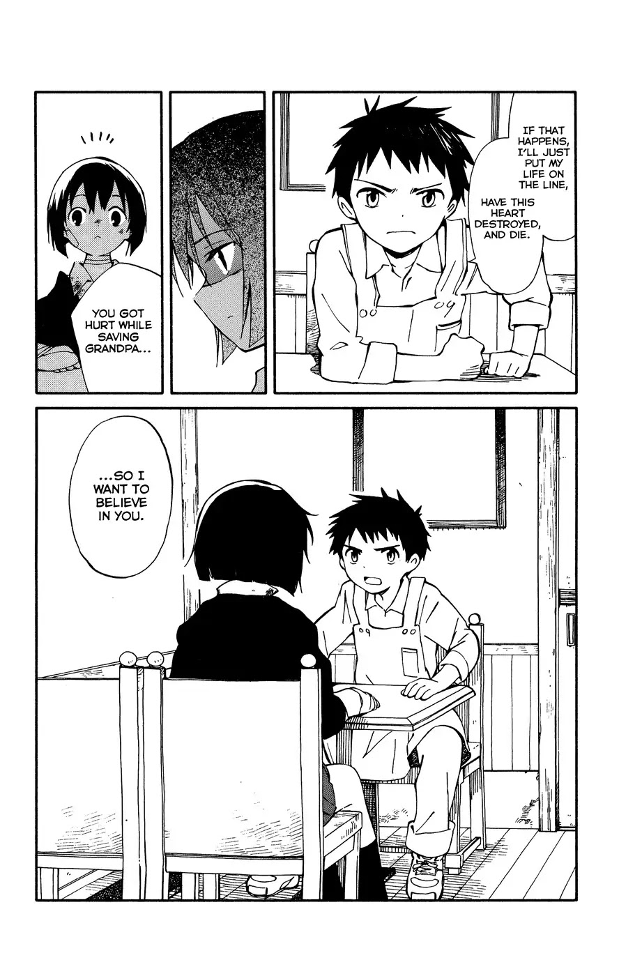 Hitoribocchi no Chikyuu Shinryaku Chapter 2 page 28 - Chapter 2: Determination
