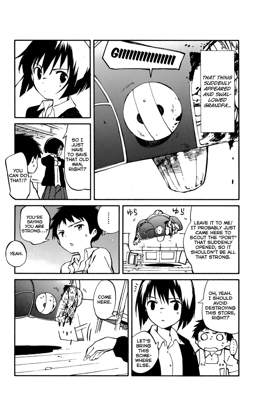 Hitoribocchi no Chikyuu Shinryaku Chapter 2 page 5 - Chapter 2: Determination