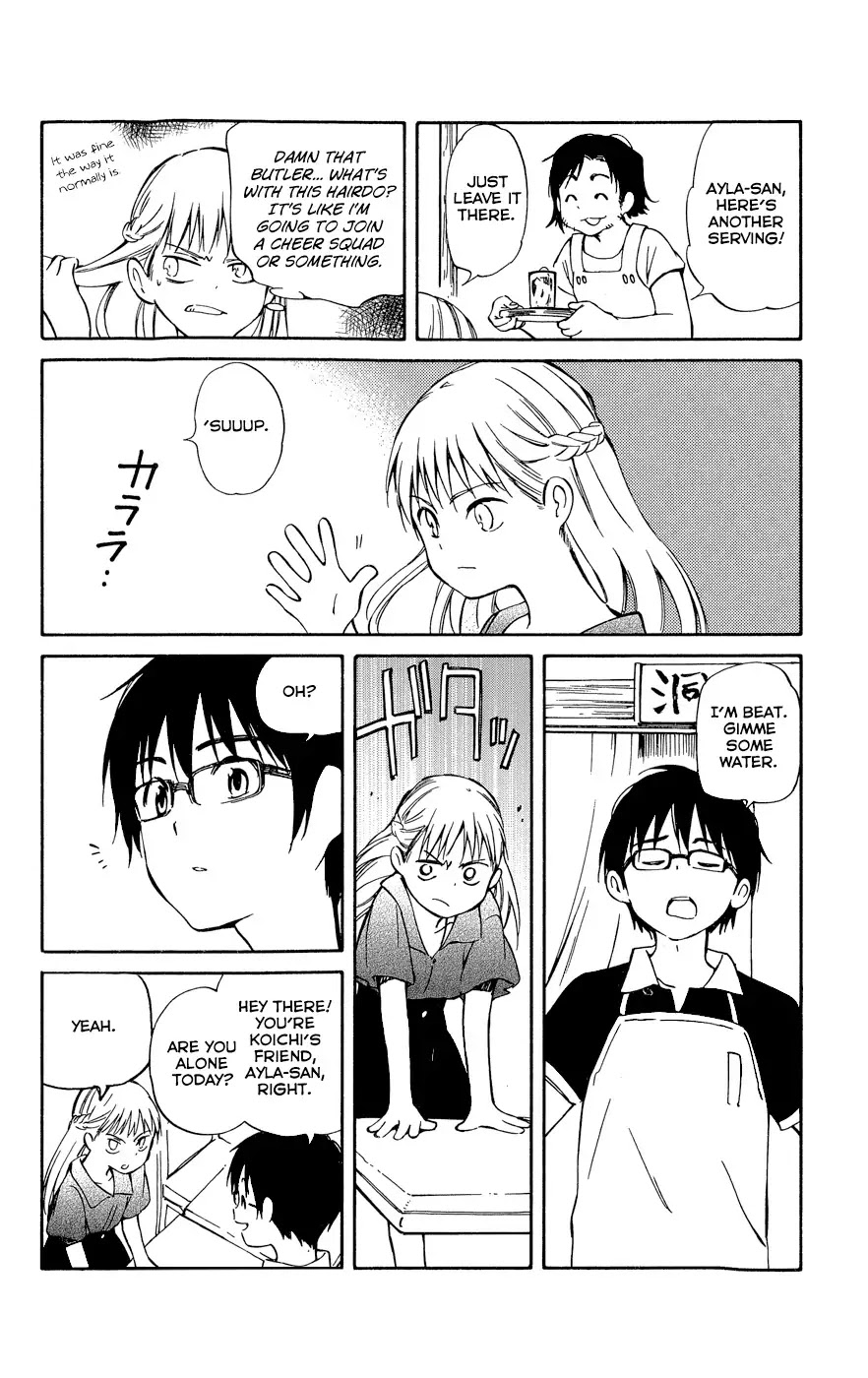 Hitoribocchi no Chikyuu Shinryaku Chapter 23 page 14 - Chapter 23: Day of Rest