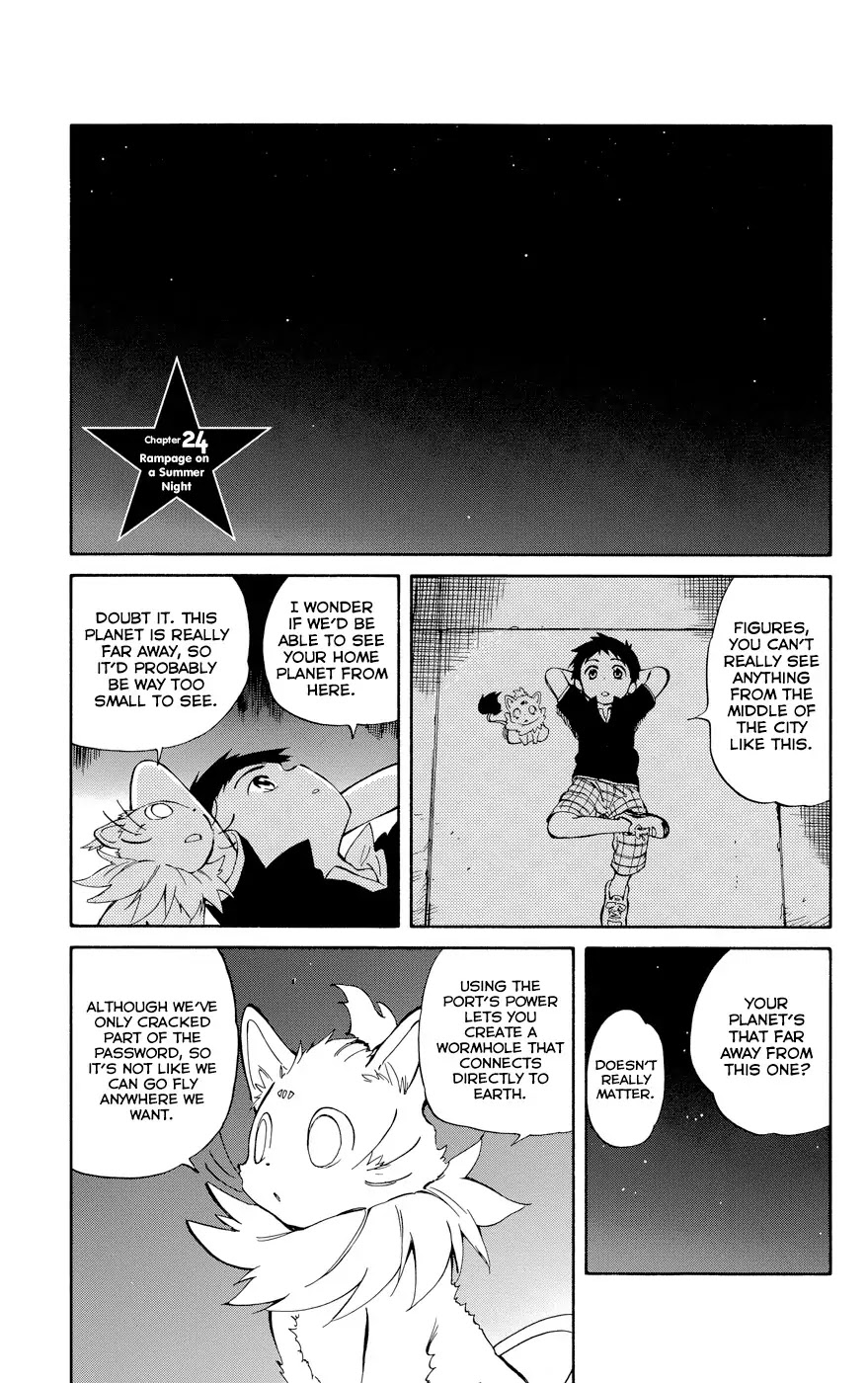 Hitoribocchi no Chikyuu Shinryaku Chapter 24 page 1 - Chapter 24: Rampage on a Summer Night