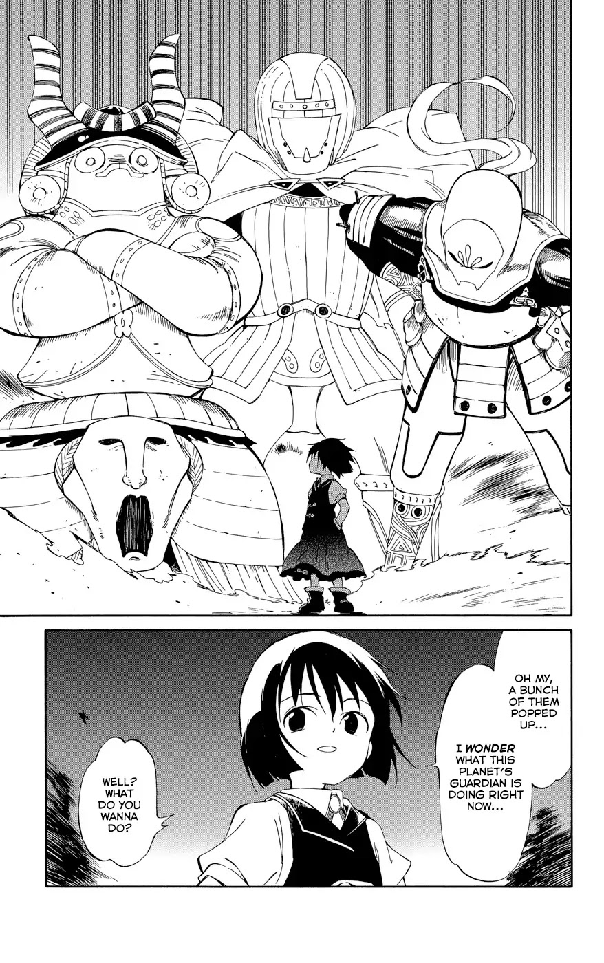 Hitoribocchi no Chikyuu Shinryaku Chapter 29 page 22 - Chapter 29: Black Impact