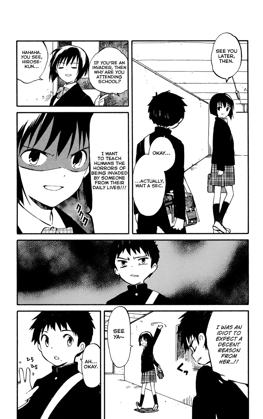 Hitoribocchi no Chikyuu Shinryaku Chapter 3 page 5 - Chapter 3: The Crossroads of the Two