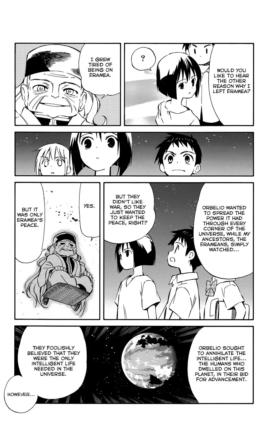 Hitoribocchi no Chikyuu Shinryaku Chapter 32 page 25 - Chapter 32: Secrets of the Stars