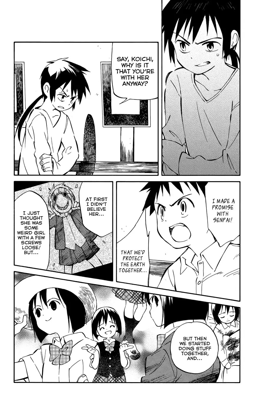 Hitoribocchi no Chikyuu Shinryaku Chapter 33 page 19 - Chapter 33: Koichi and Nagi