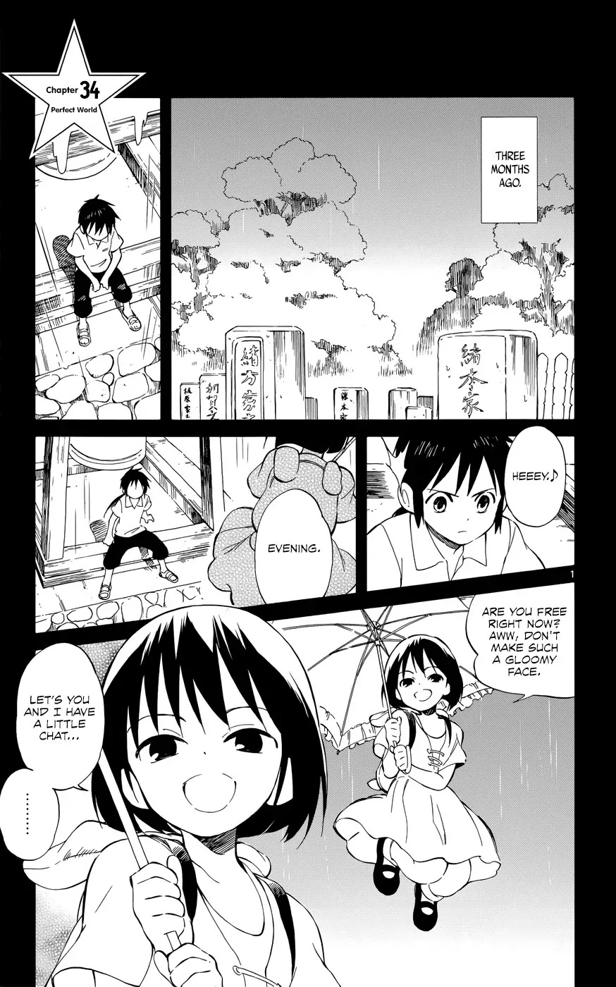 Hitoribocchi no Chikyuu Shinryaku Chapter 34 page 1 - Chapter 34: Perfect World
