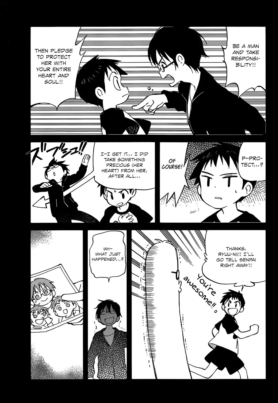 Hitoribocchi no Chikyuu Shinryaku Chapter 36 page 15 - Chapter 36: Happy Day