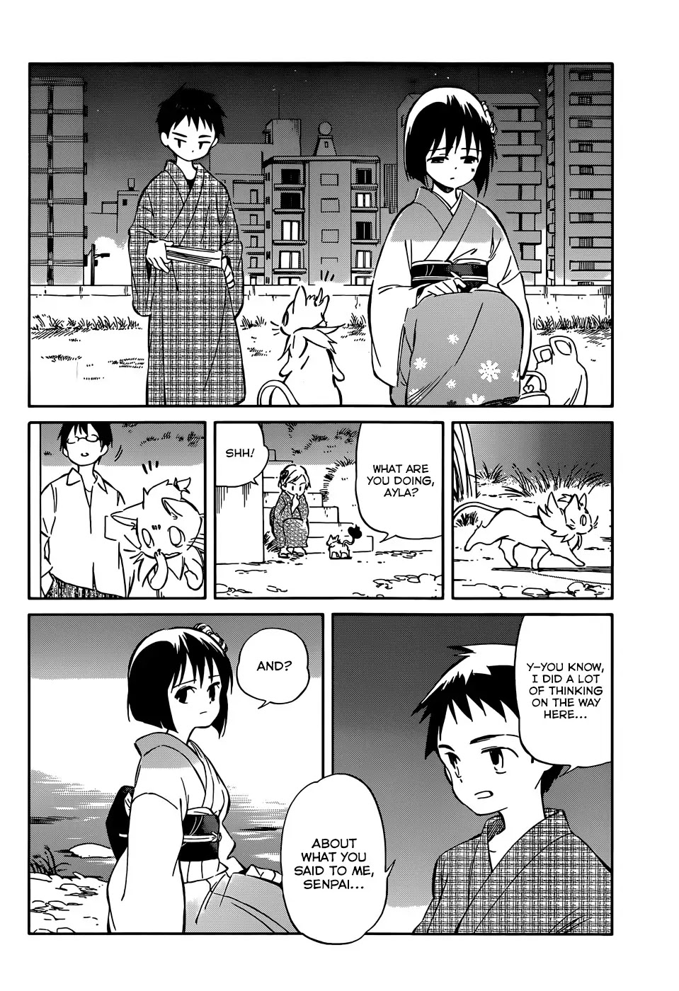 Hitoribocchi no Chikyuu Shinryaku Chapter 36 page 30 - Chapter 36: Happy Day